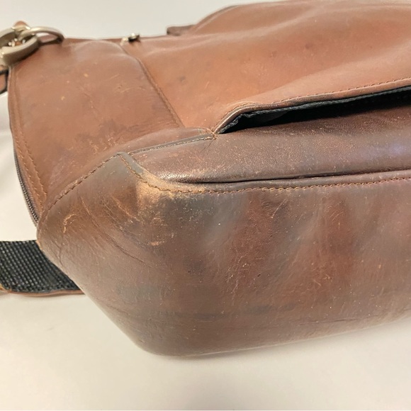 Samsonite Bags Vintage Samsonite Brown Leather Briefcase Laptop Bag